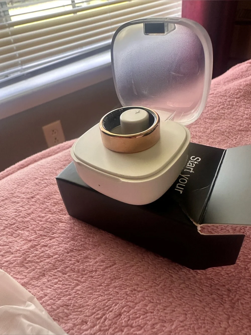 Smart Health Ring - Rose Gold Fitness Tracker
